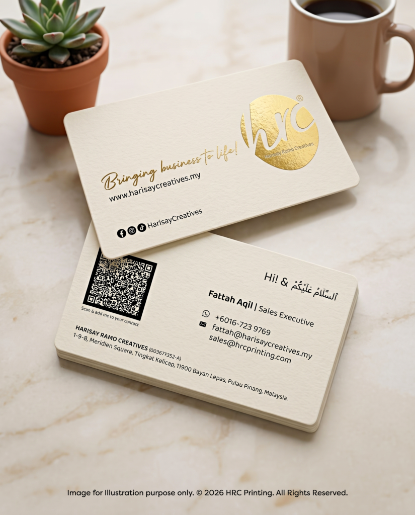 Ivory Business Card - 230gsm